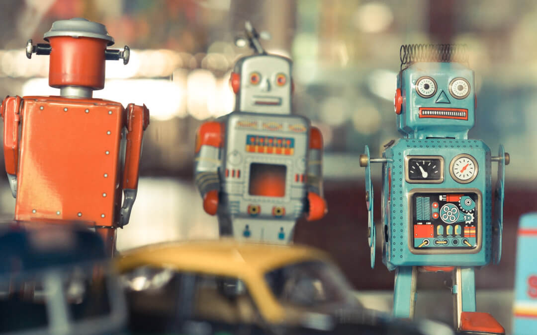 Old Classic Tin Robot Toys 2 - Ideas That Work