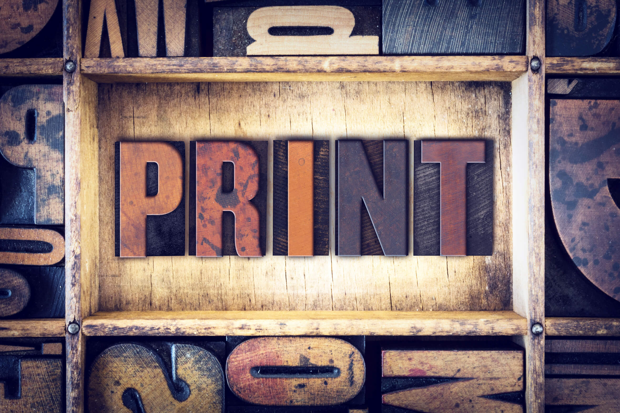 Print Concept Letterpress Type - Ideas That Work