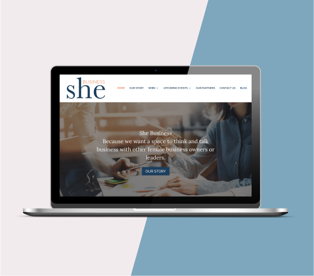 She Business website